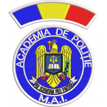 Emblema Academia de Politie Rotunda ( SET ) Noua